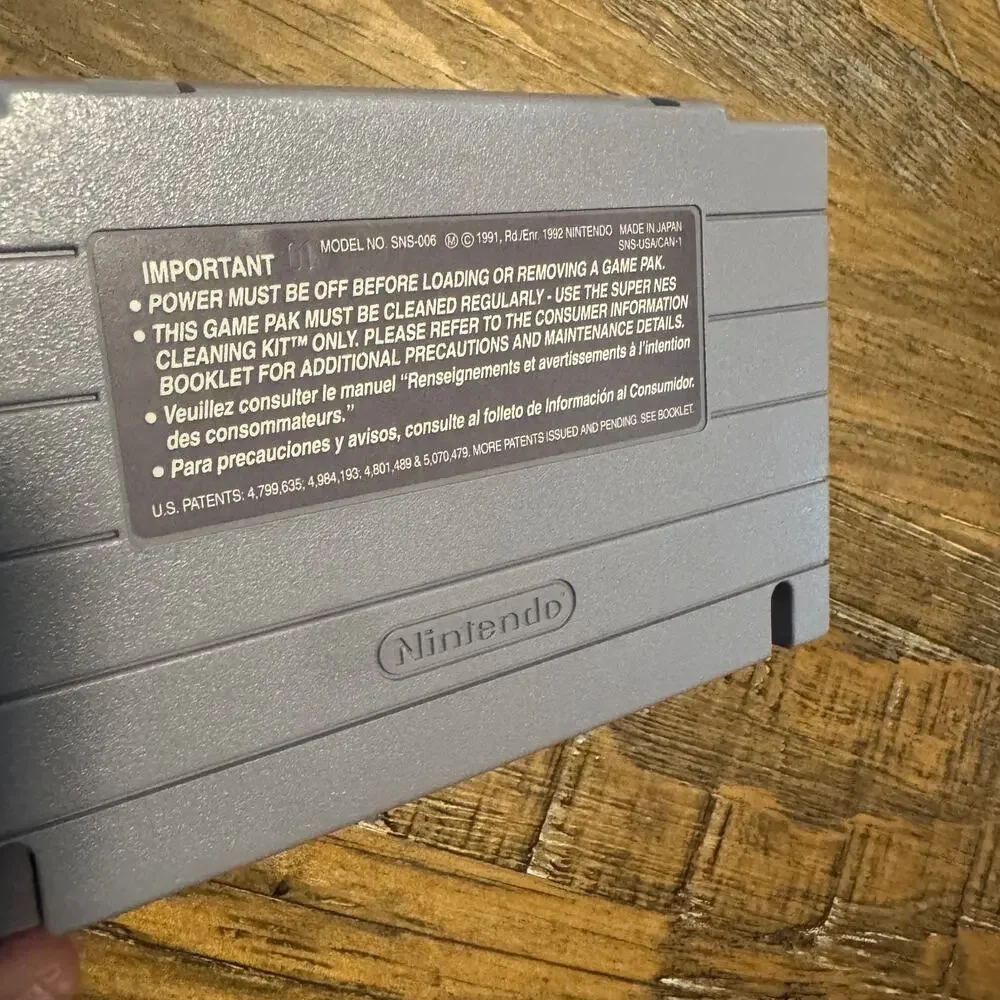 Yoshi's Safari Super Nintendo SNES Original Game Cart ONLY Requires Super Scope